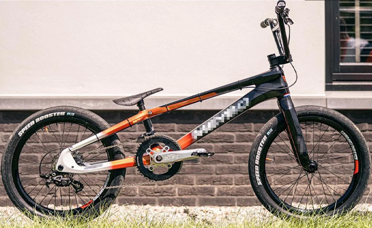 20er Carbon BMX Race Bike Rigid Fork 100X20mm Thru-Axle China Manufacturer